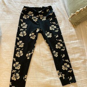 Sam Edelman cropped floral leggings